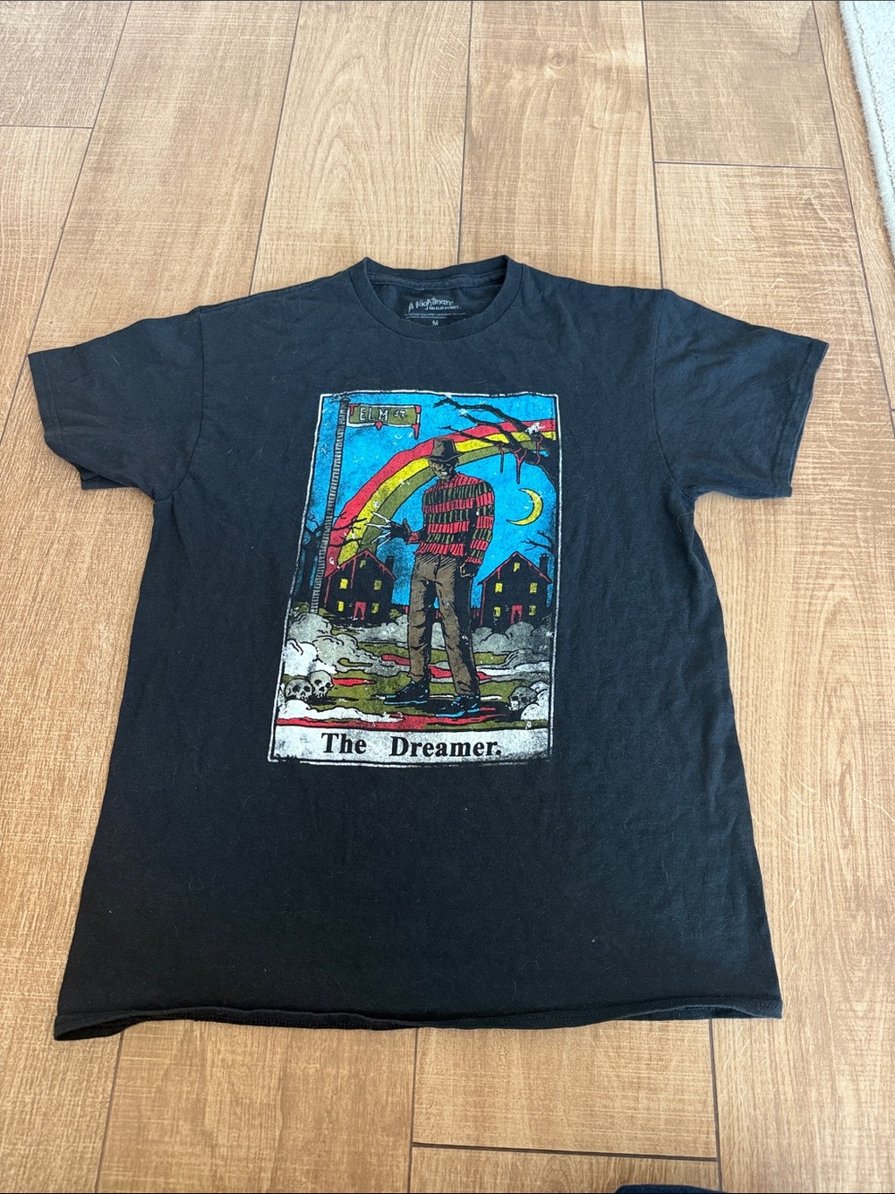 Nightmare on Elm Street The Dreamer Graphic Tee - Black